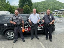 Equipment Donation: Cedar Bluff Police Department, Virginia