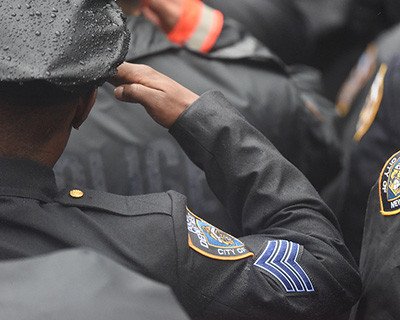 Police end of watch memorial service