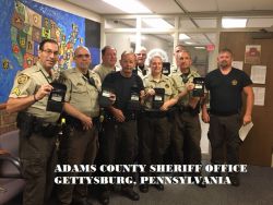 Equipment Donation: Adams County Sheriff's Office Pennsylvania