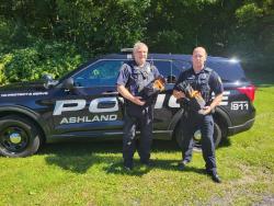 Equipment Donation: Ashland Borough Police Department, Pennsylvania