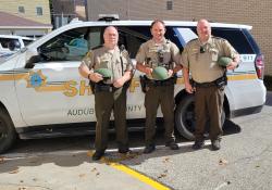 Equipment Donation: Audubon County Sheriff's Office Iowa