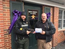 Equipment Donation: Bath County Sheriff's Office Virginia