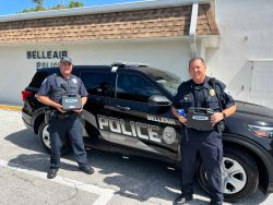 Equipment Donation: Belleair Police Department Florida