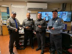 Equipment Donation: Connecticut Department of Mental Health Police