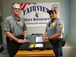 Equipment Donation: Fairview Police Department Oklahoma