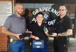 Equipment Donation: Grapeland Police Department, Texas