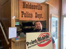 Equipment Donation: Holdenville Police Department Oklahoma