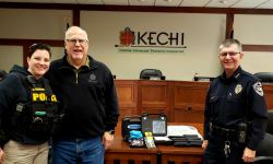 Equipment Donation: Kechi Police Department Kansas