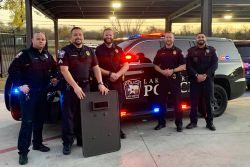 Equipment Donation: Lake Worth Police Department Texas