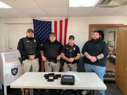Equipment Donation: Locust Grove Police Department Oklahoma