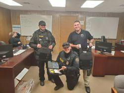 Equipment Donation: Newkirk Police Department Oklahoma