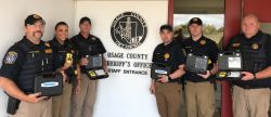 Equipment Donation: Osage County Sheriff's Office Oklahoma