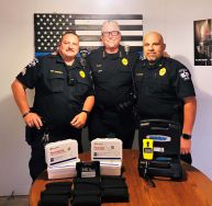 Equipment Donation: Patton Village Police Department Texas