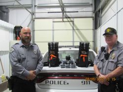 Equipment Donation: Peabody Police Department Kansas