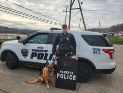 Equipment Donation: Pomeroy Police Department Ohio