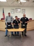 Equipment Donation: Ringling Police Department Oklahoma