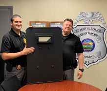 Equipment Donation: Saint Marys Police Department Kansas