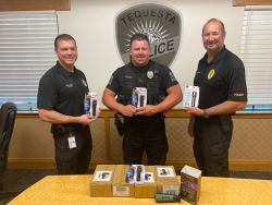 Equipment Donation: Tequesta Police Department Florida