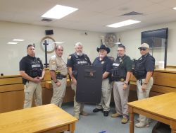 Equipment Donation: Tom Green County Constable Precinct 4 Texas