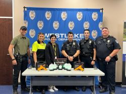 Equipment Donation: Westlake Police Department Louisiana